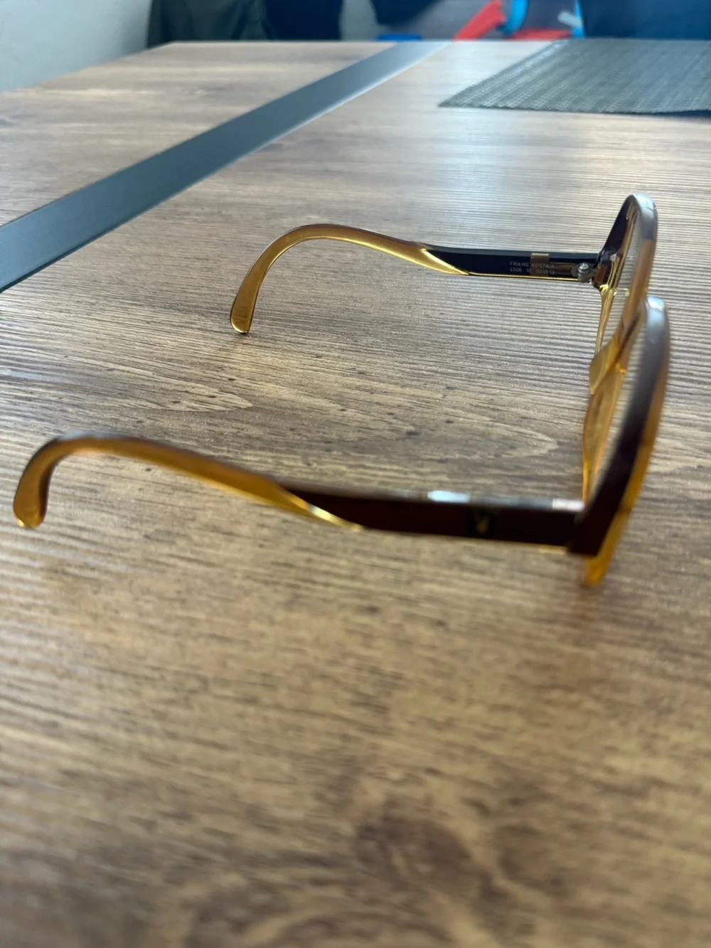 Vintage 1960s Playboy Optyl Elsa 4506 Butterfly Glasses FRAMES Austria 52-16